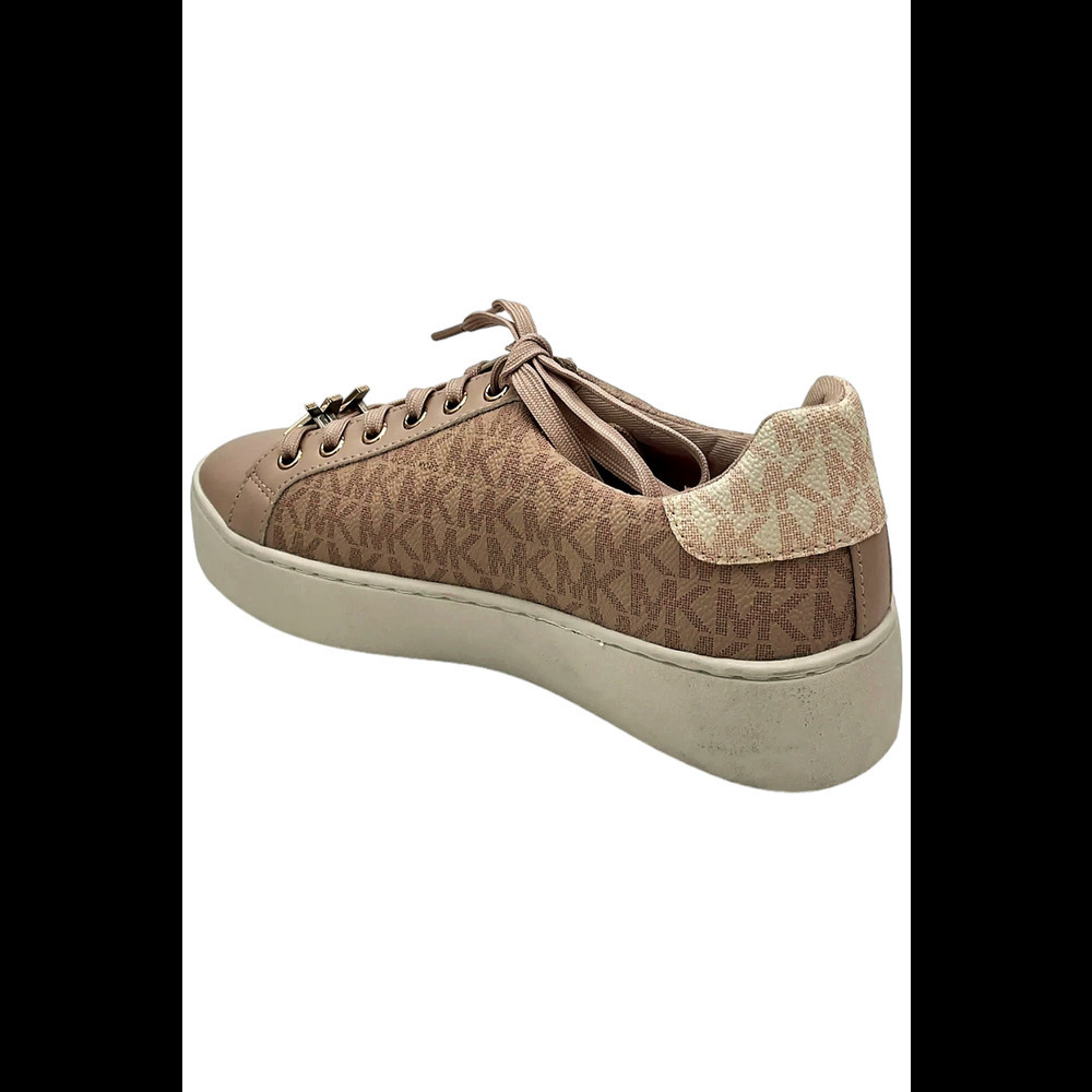 Michael Kors Women's Poppy Color-Block Logo Sneaker Pink - Medium - Picture 3 of 3